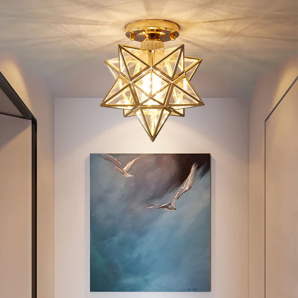 Stella – Geometrische Ster Plafondlamp