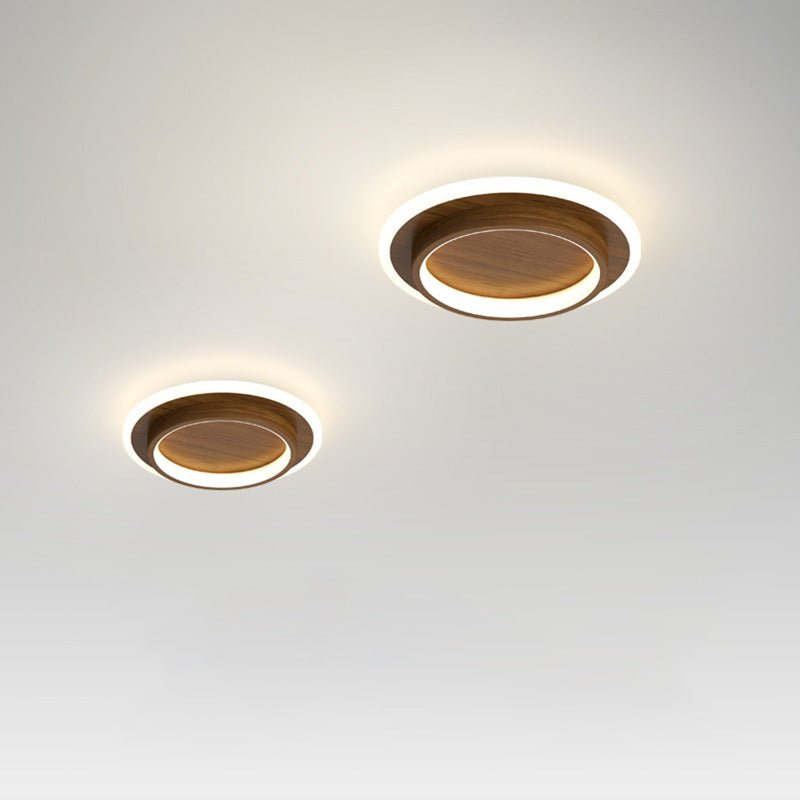 Homedra – Moderne Ronde LED Plafondlamp Met Duurzaam Metaal En Acryl Ontwerp