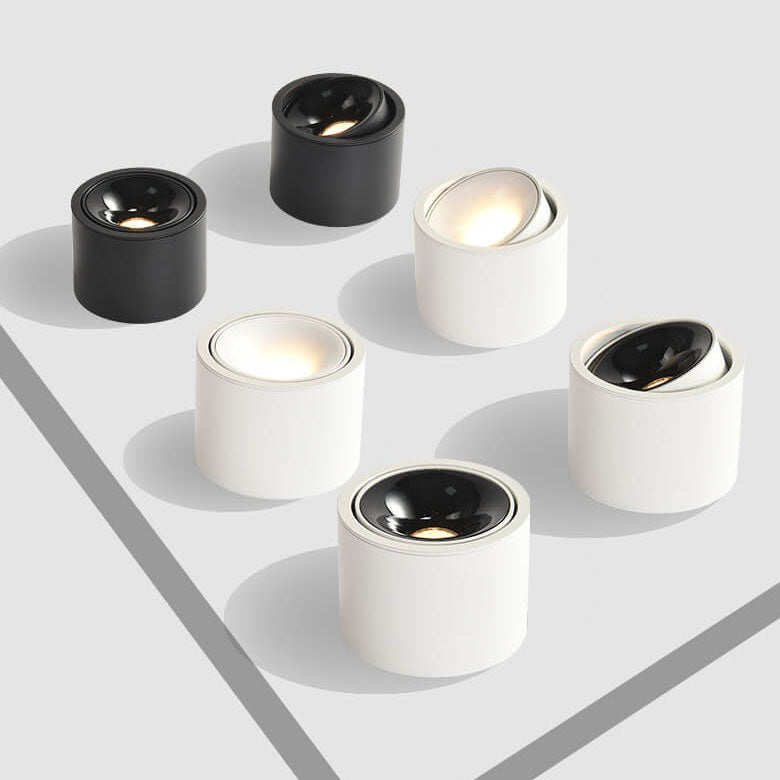 Nero – Moderne Minimalistische Verstelbare Ronde LED Plafondspot