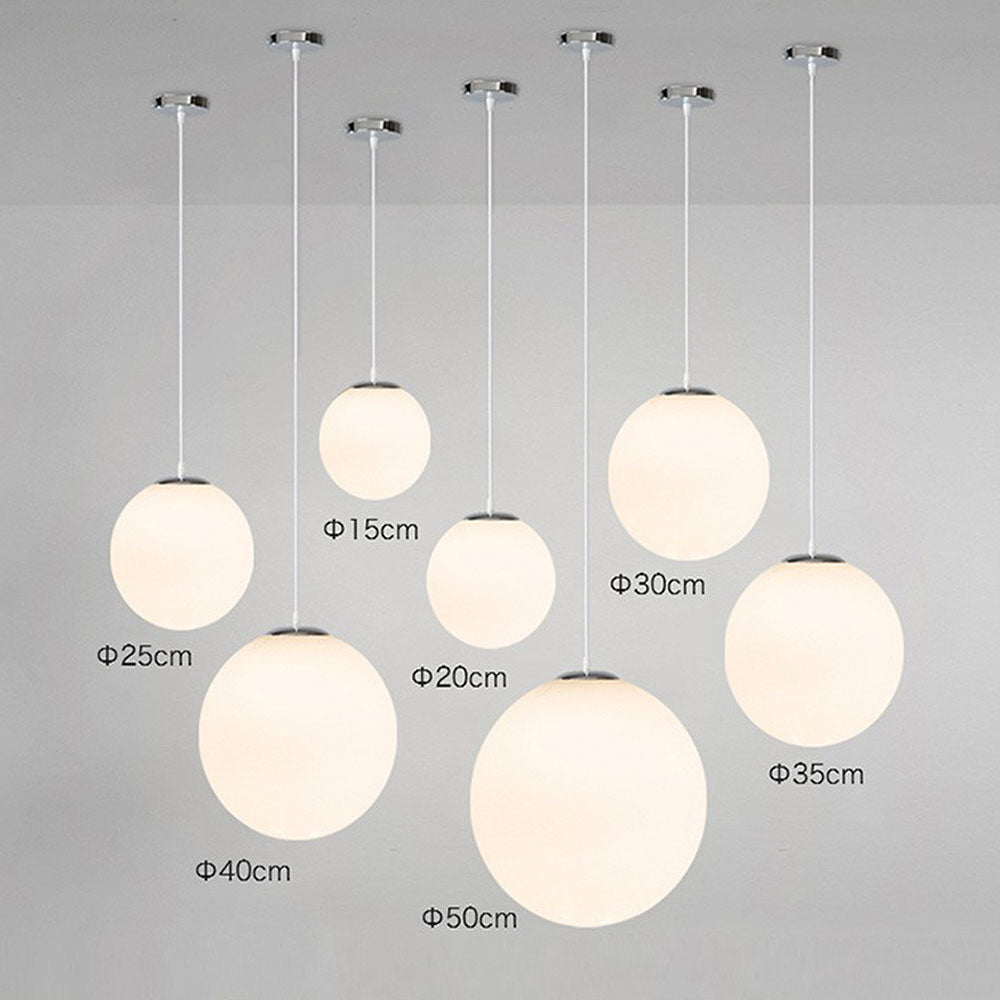 Sumpulon – Glazen Bol Hanglamp