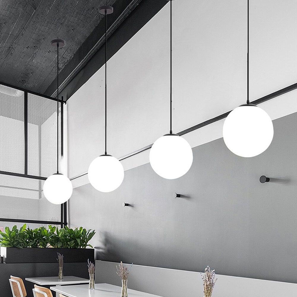 Sumpulon – Glazen Bol Hanglamp