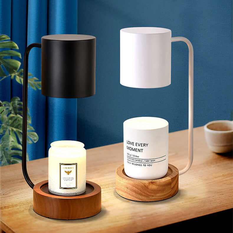 Nara – Japanse Minimalistische Houten Tafellamp (Dimbaar, met Timer)