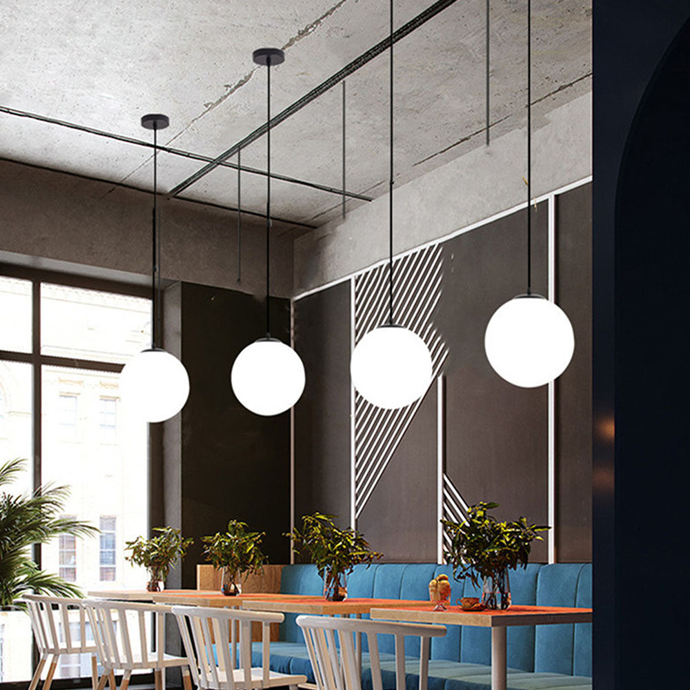 Sumpulon – Glazen Bol Hanglamp