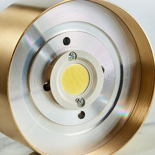 Aurelia – Scandinavische Koperen Ultra-Dunne LED Plafondlamp (Opbouw)