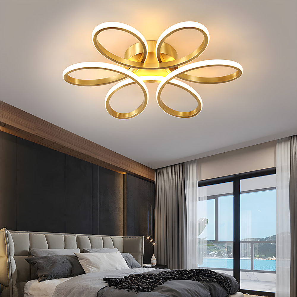 Lureva – Loop Design LED Plafondlamp