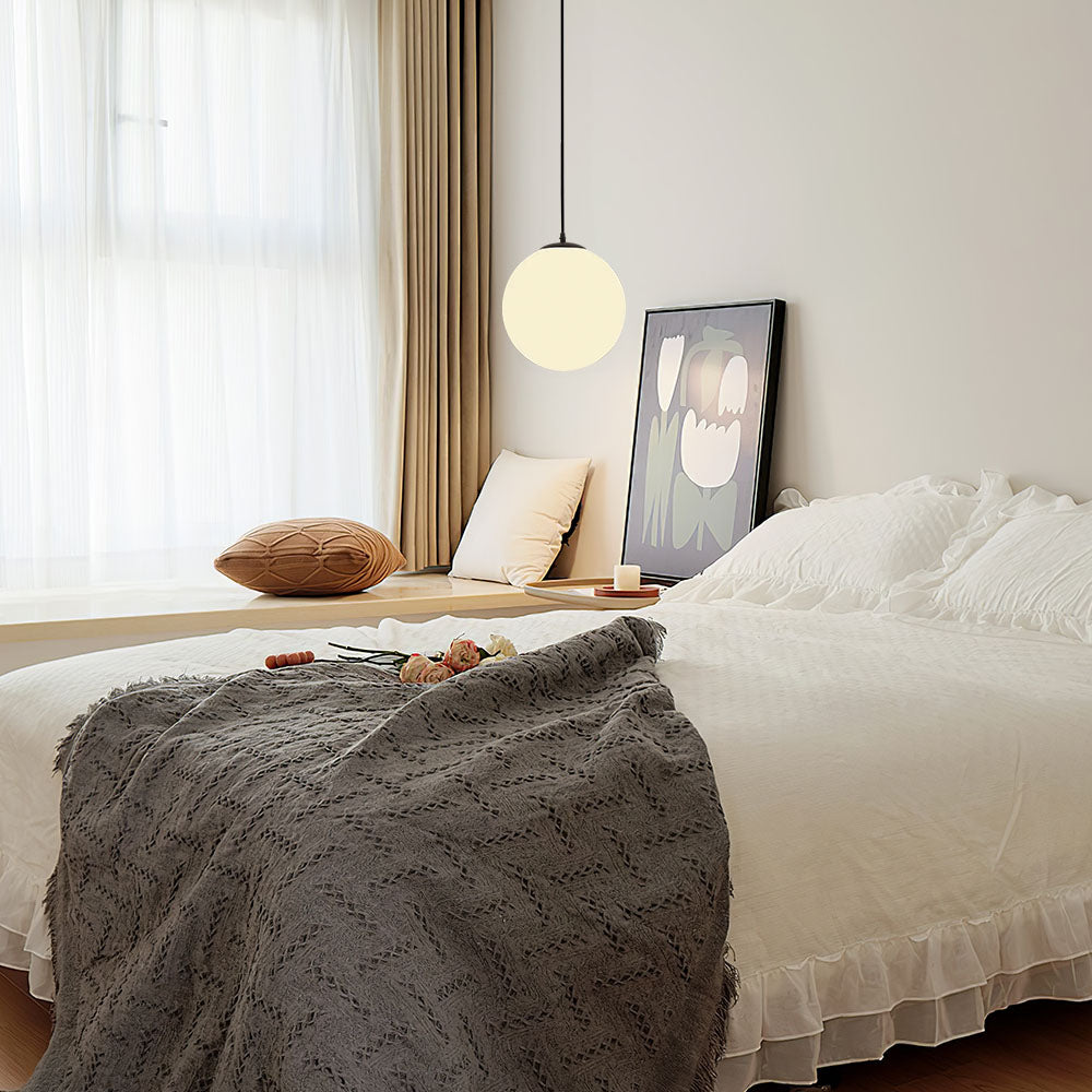 Sumpulon – Glazen Bol Hanglamp