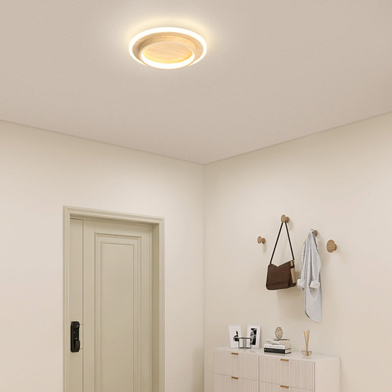Homedra – Moderne Ronde LED Plafondlamp Met Duurzaam Metaal En Acryl Ontwerp