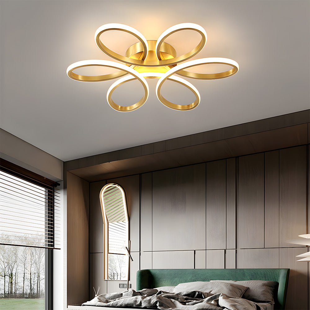 Lureva – Loop Design LED Plafondlamp