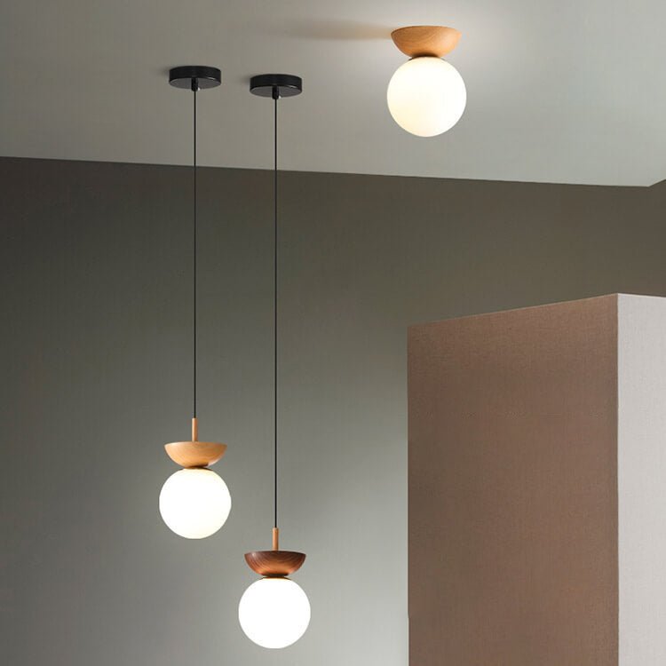 Zenora – Houten LED Plafondlamp