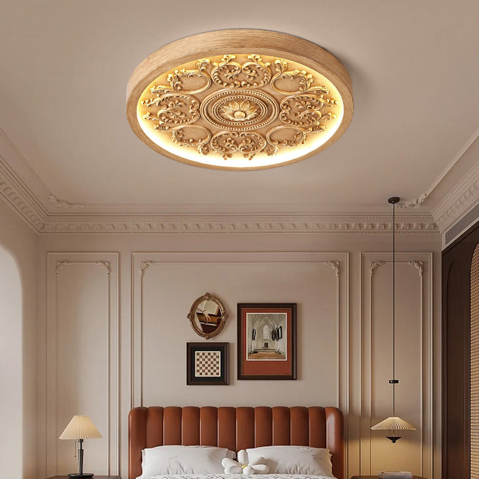 Ornara – Moderne Hars Plafondlamp met Dimbaar Licht