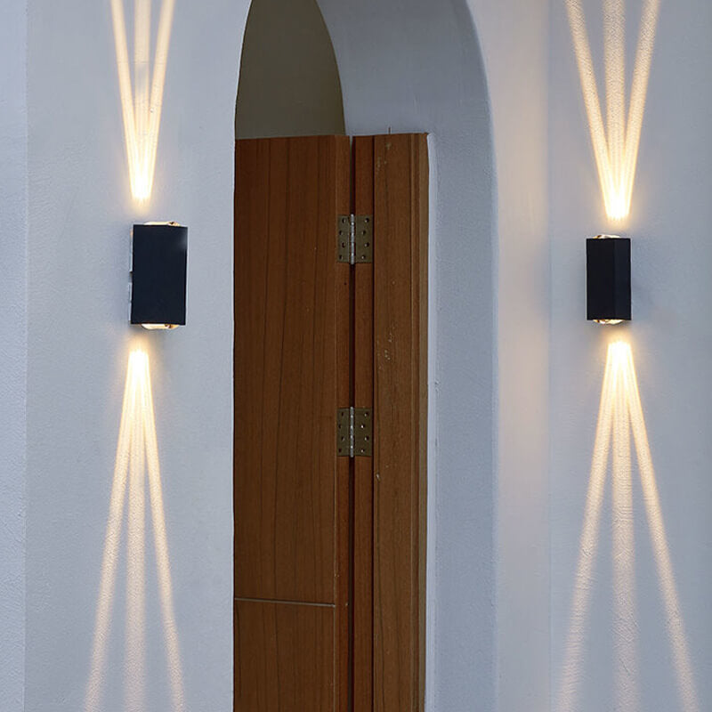 Orion – Moderne Waterdichte Rechthoekige LED Buiten Wandlamp