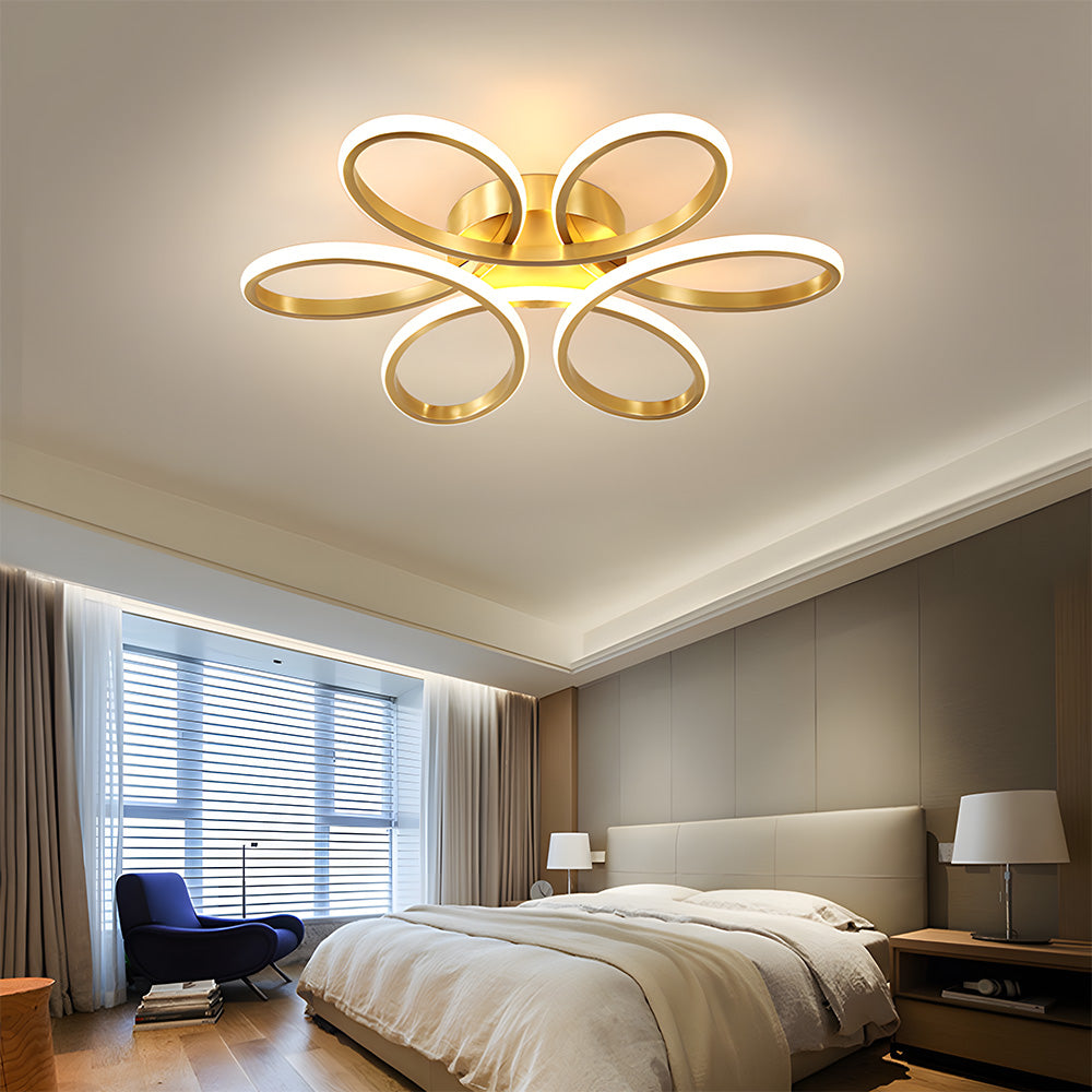Lureva – Loop Design LED Plafondlamp