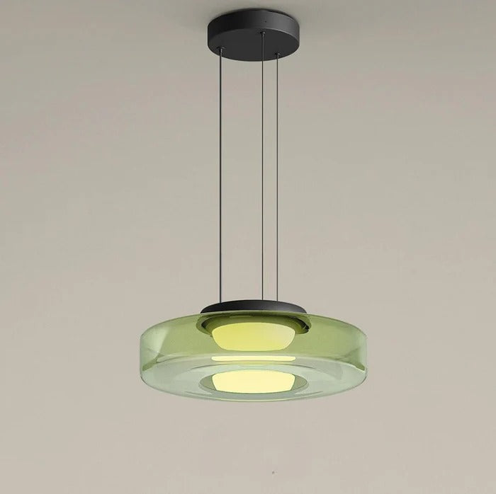 Sunhaven - Tijdloze Bauhaus-Stijl Glazen Hanglamp voor Thuis