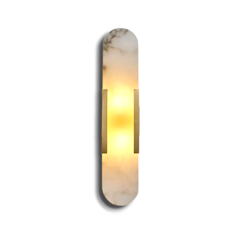 Selaro – Moderne Marmeren Wandlamp (Luxe Bedlamp, Dimbaar)