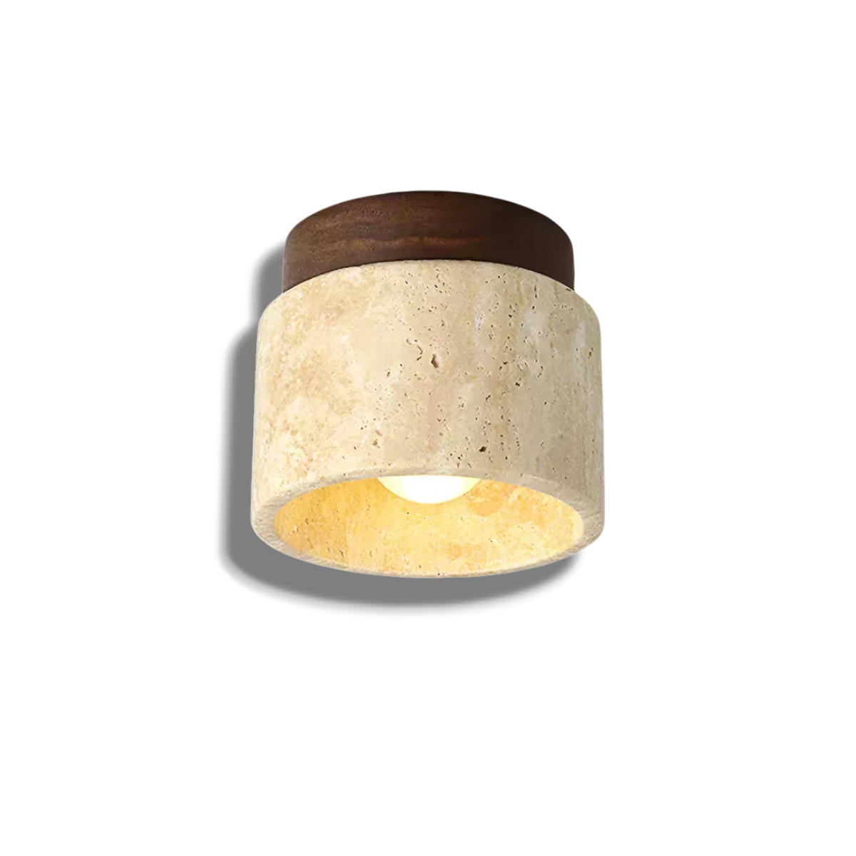 Kairi – Japanse Minimalistische Plafondlamp in Crème
