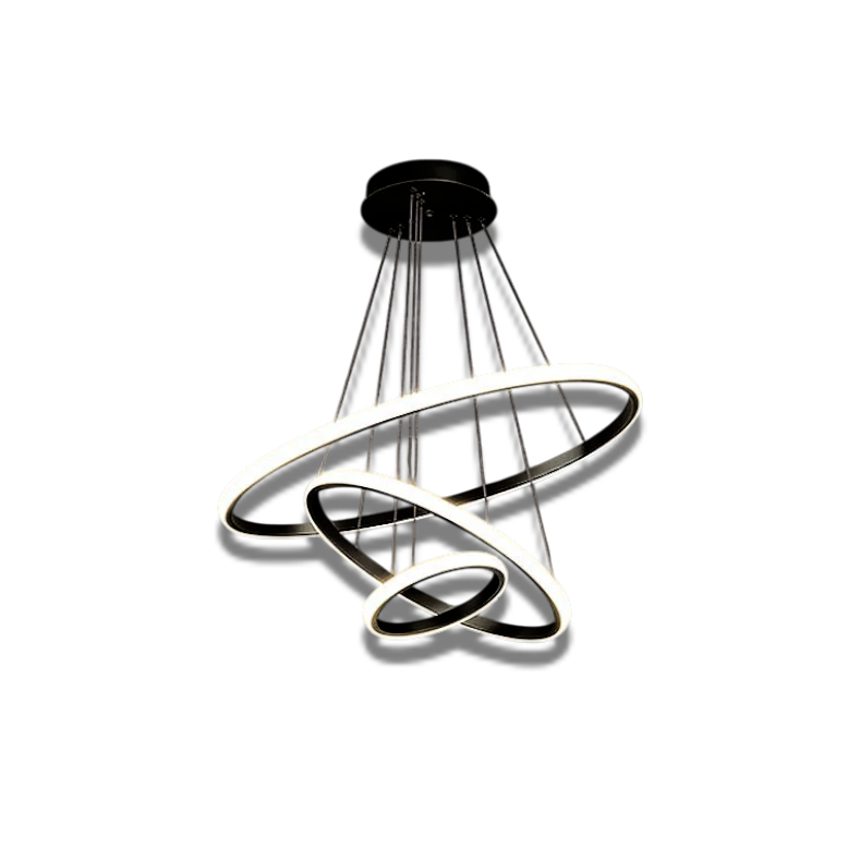 Arisha – Moderne LED Kroonluchter Met Ringen