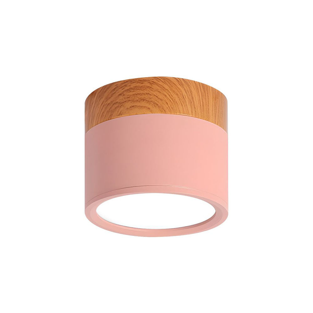 Cylora – Moderne LED Cilinder Plafondlamp met Strak Flush Mount Ontwerp