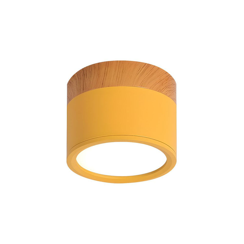 Cylora – Moderne LED Cilinder Plafondlamp met Strak Flush Mount Ontwerp