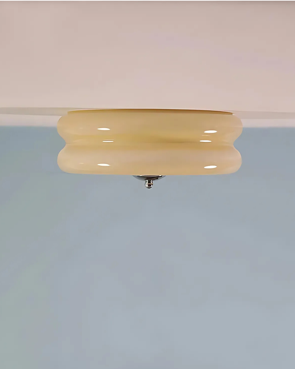 Époque – Vintage-Inspiratie Glazen Plafondlamp