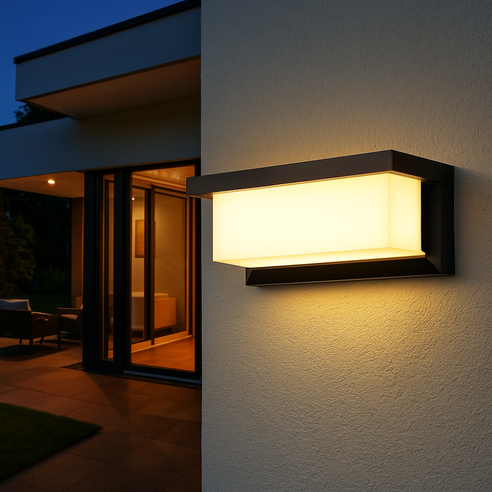 Sculpora - Bewegingsgeactiveerde LED Wandlamp Voor Veilige En Stijlvolle Tuinverlichting