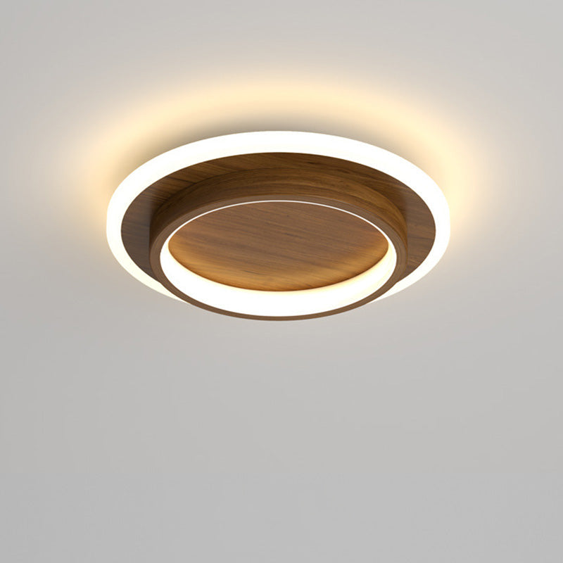Homedra – Moderne Ronde LED Plafondlamp Met Duurzaam Metaal En Acryl Ontwerp
