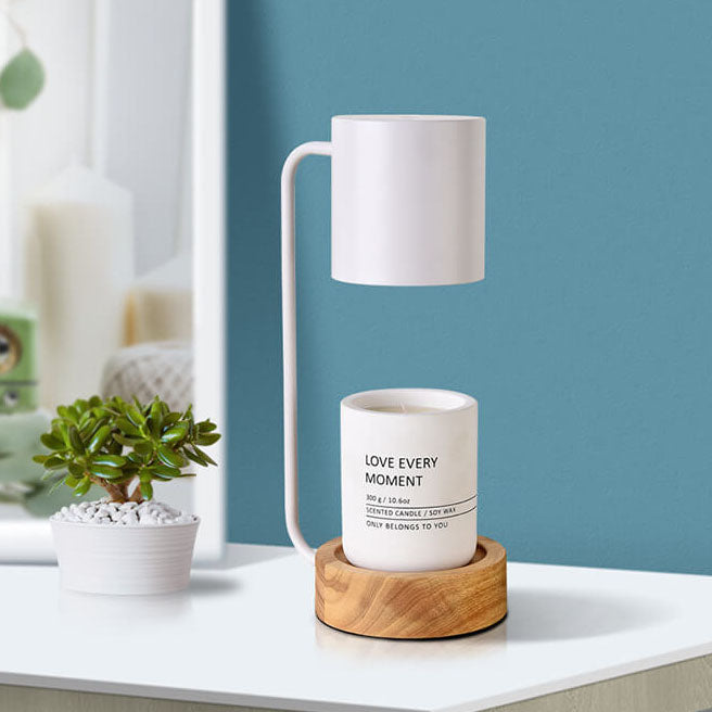 Nara – Japanse Minimalistische Houten Tafellamp (Dimbaar, met Timer)