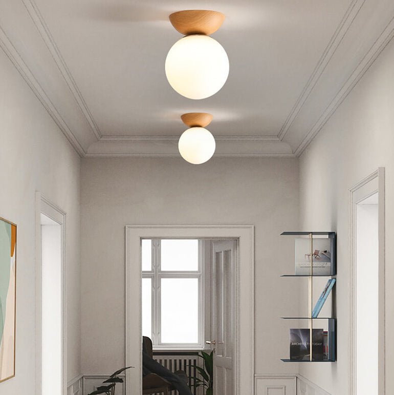 Zenora – Houten LED Plafondlamp