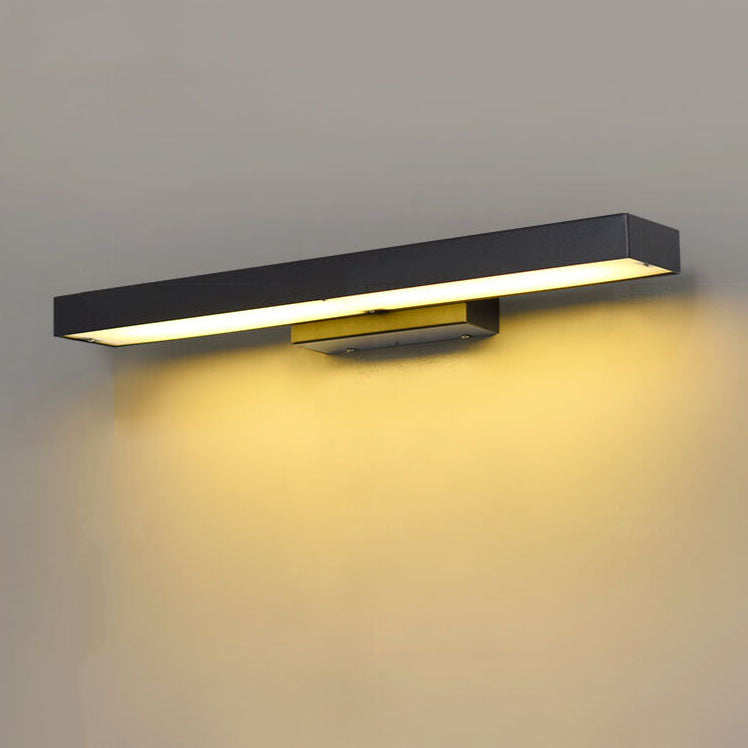 Vega – Moderne Rechthoekige LED Buiten Wandlamp (Waterdicht, met Sensor, 3000K)