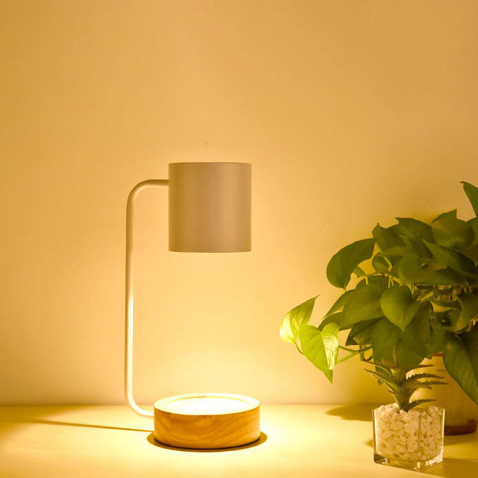 Nara – Japanse Minimalistische Houten Tafellamp (Dimbaar, met Timer)