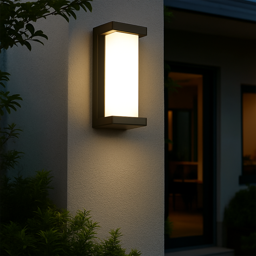Sculpora - Bewegingsgeactiveerde LED Wandlamp Voor Veilige En Stijlvolle Tuinverlichting