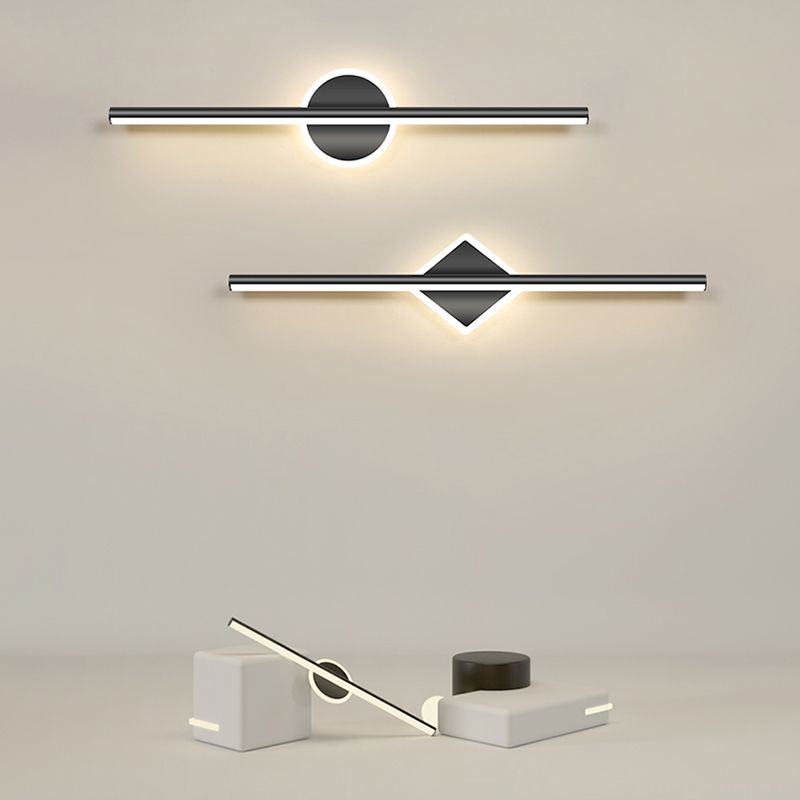 Leigh – Moderne LED Wandlamp (Rond / Vierkant Design)