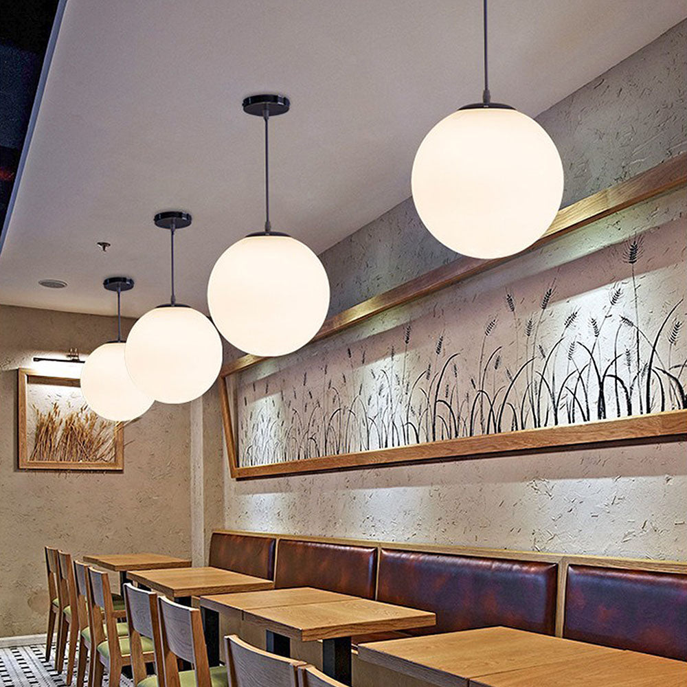 Sumpulon – Glazen Bol Hanglamp