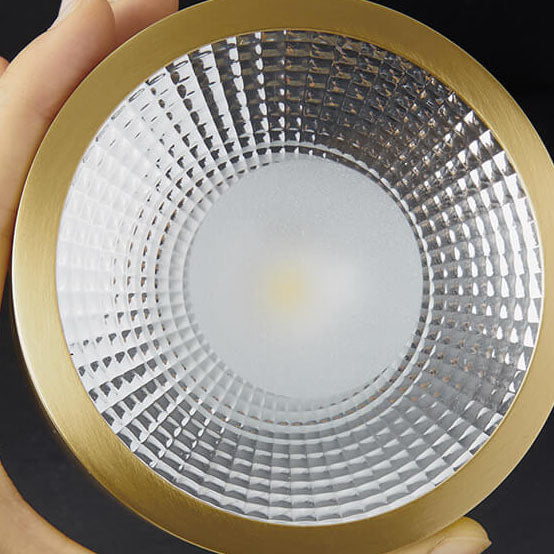 Aurelia – Scandinavische Koperen Ultra-Dunne LED Plafondlamp (Opbouw)