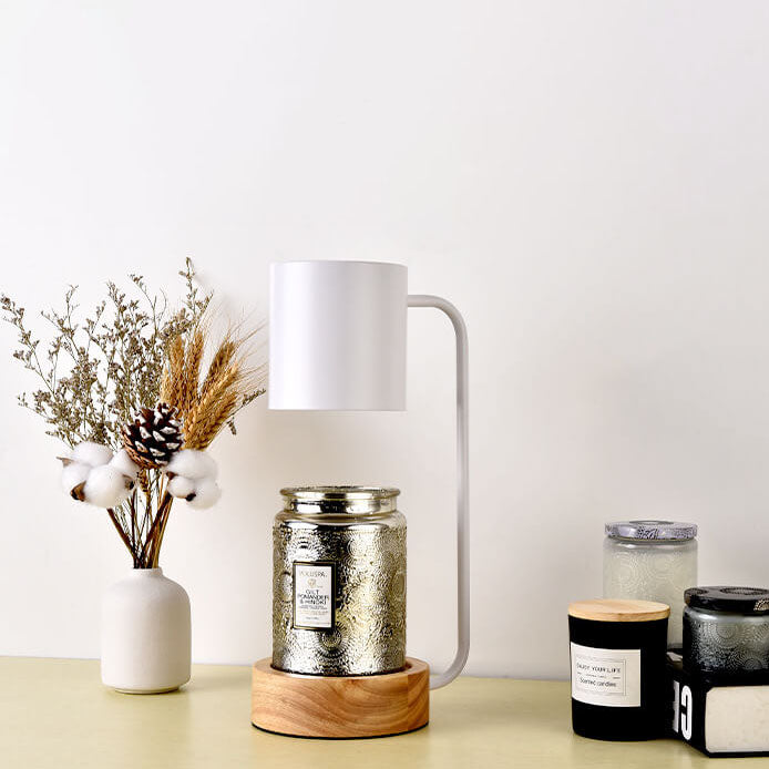 Nara – Japanse Minimalistische Houten Tafellamp (Dimbaar, met Timer)