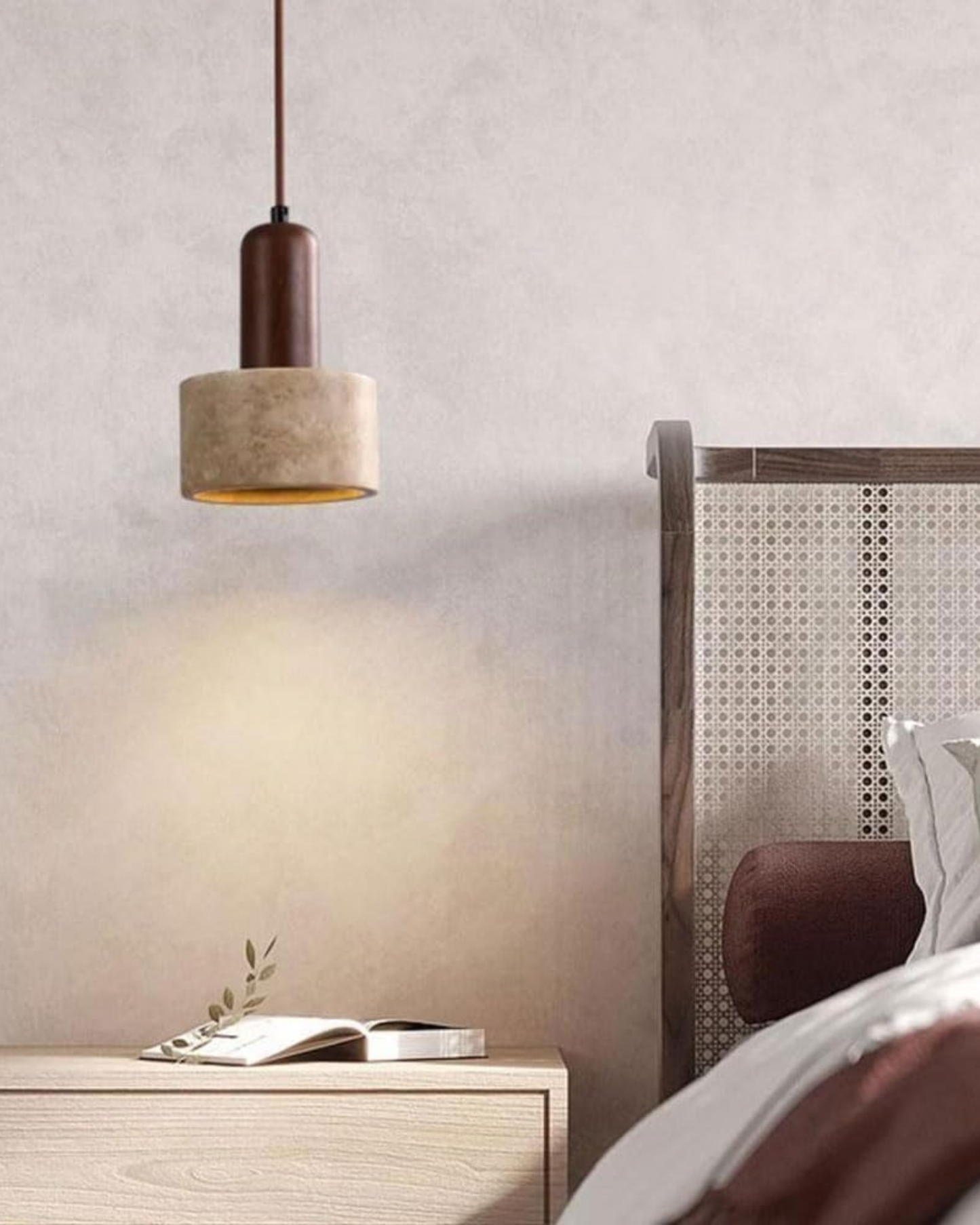 Terra – Natuurlijke Travertijn Hanglamp