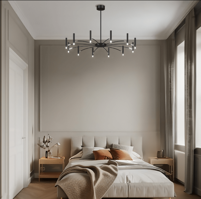 Vaserra - Elegante Kroonluchter In Vintage Stijl Met Metalen Afwerking