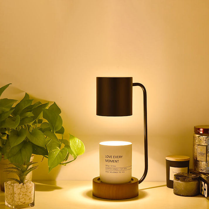 Nara – Japanse Minimalistische Houten Tafellamp (Dimbaar, met Timer)