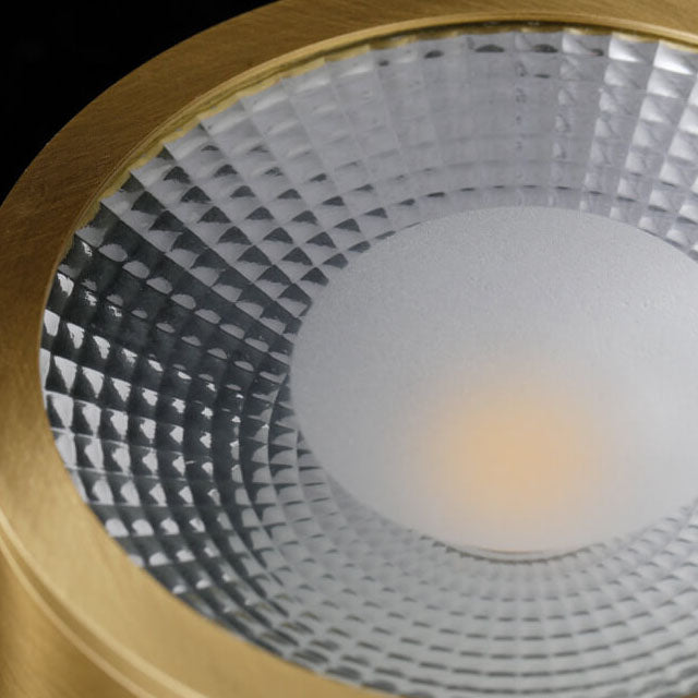Aurelia – Scandinavische Koperen Ultra-Dunne LED Plafondlamp (Opbouw)