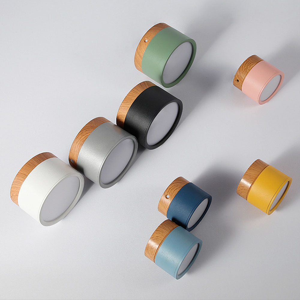 Cylora – Moderne LED Cilinder Plafondlamp met Strak Flush Mount Ontwerp