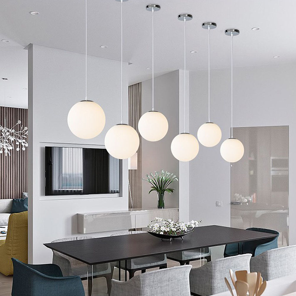Sumpulon – Glazen Bol Hanglamp