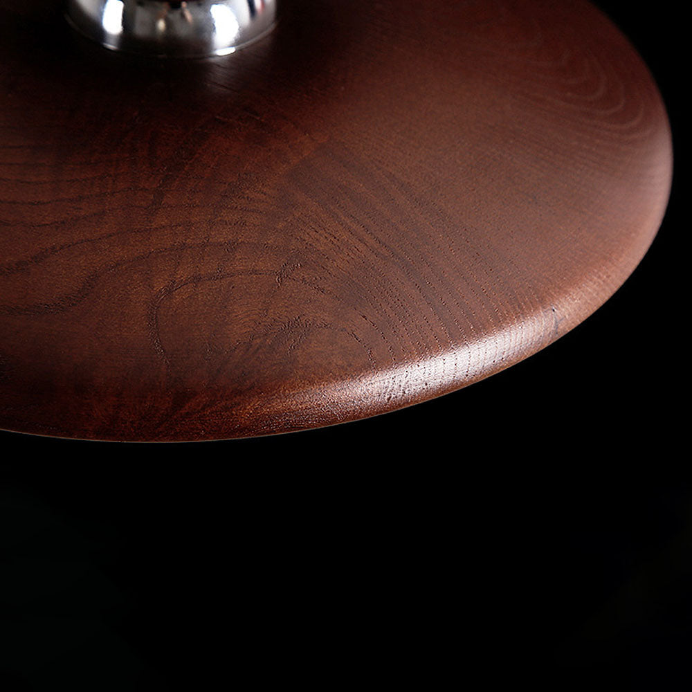 Natura – Scandinavische Houten Minimalistische Ronde Plafondlamp
