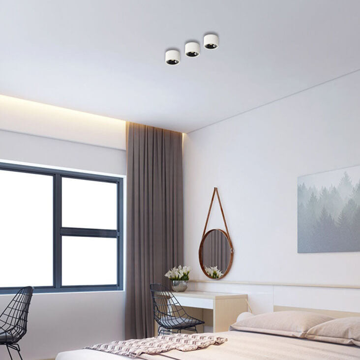 Nero – Moderne Minimalistische Verstelbare Ronde LED Plafondspot