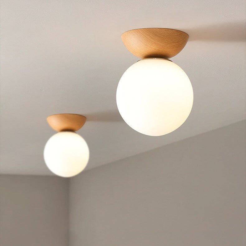 Zenora – Houten LED Plafondlamp