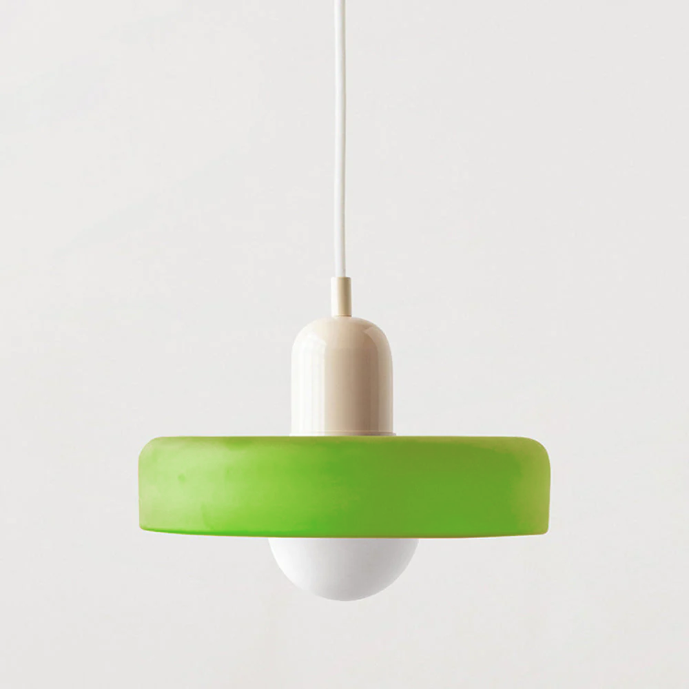 GleaMore - Bauhaus Hanglamp In Stijlvol Gekleurd Glas