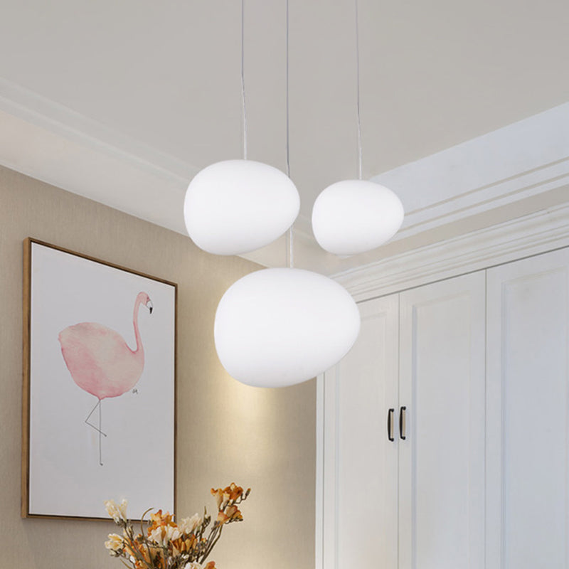 Statuvia – Zwevende Kiezel Hanglamp voor de Eetkamer