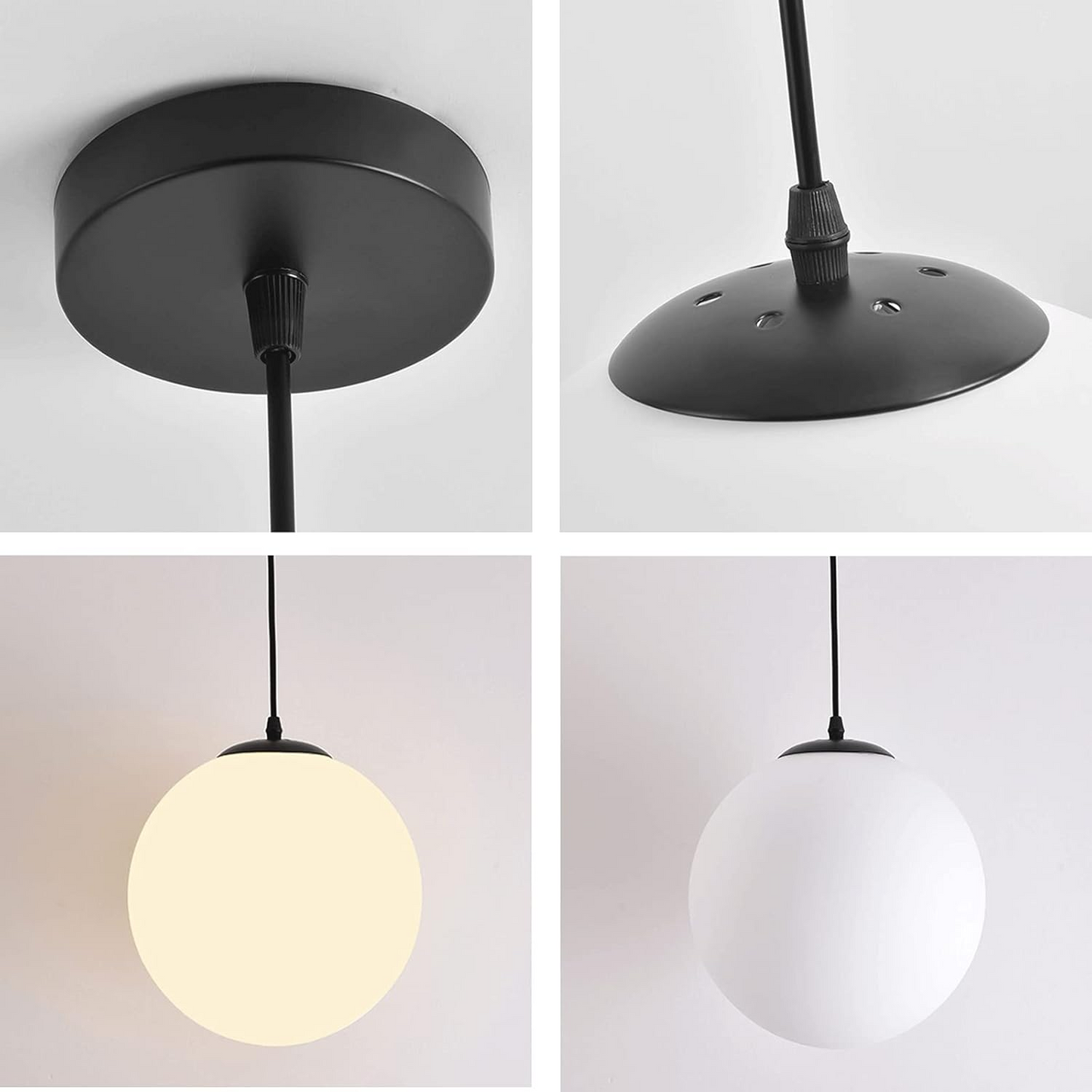 Sumpulon – Glazen Bol Hanglamp