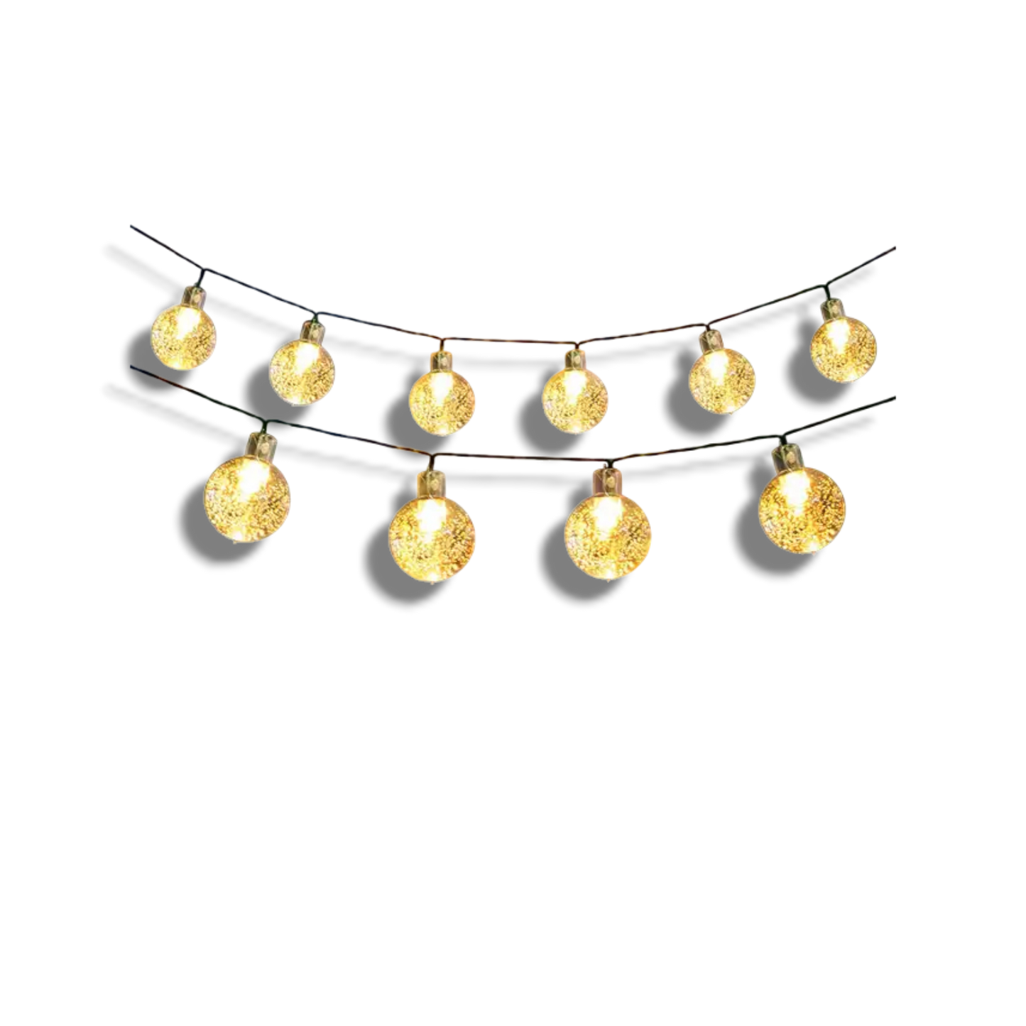 Solara – Zonne-energie LED Lichtslinger (Waterdicht, Buiten Tuin & Terras, Warm Wit)