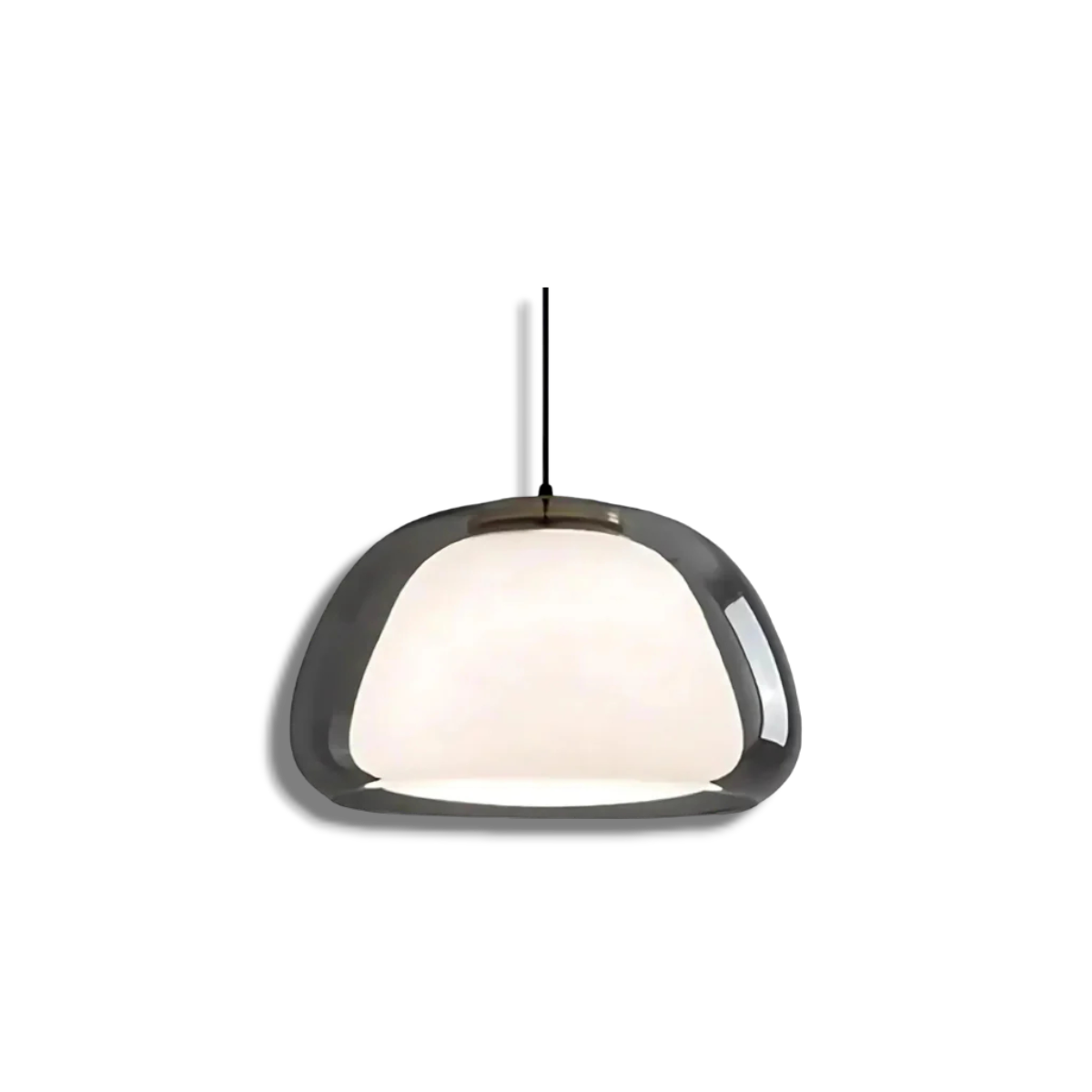 Loira – Glazen Dome Hanglamp (Moderne Verstelbare Verlichting)