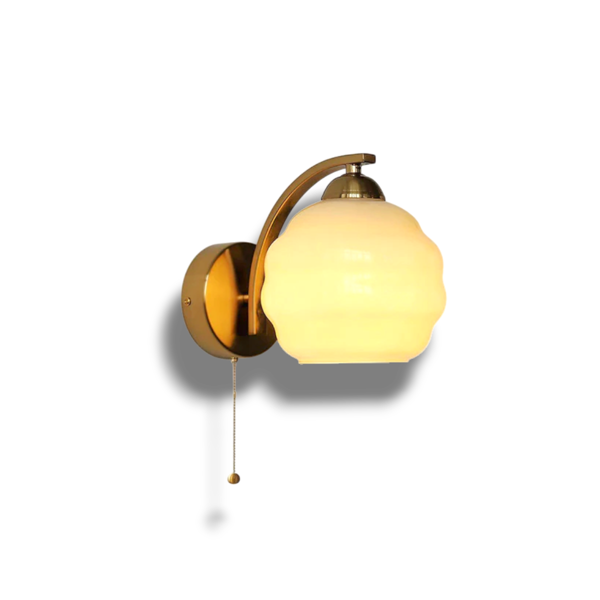 Decora – Art Deco Wandlamp in Goud of Chroom
