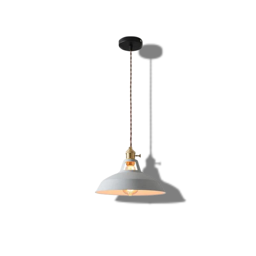 Retrovia – Industriële Retro Metalen Plafondlamp